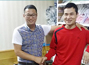 柏尚内衣市场部-经理合影