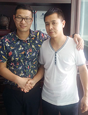 温州新奇游乐-姚总合影